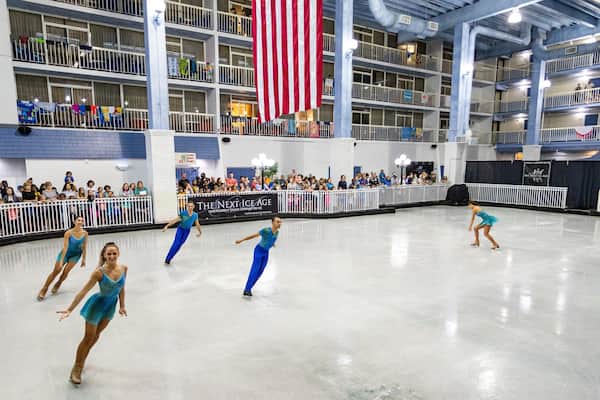 Carousel Ice Skating Rink