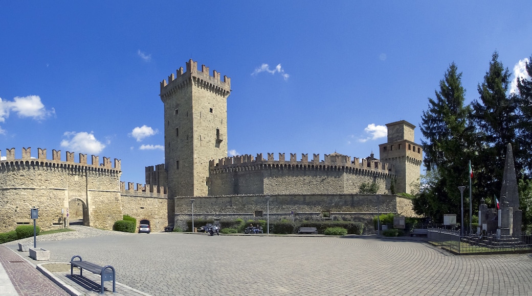 Vigoleno, Borgo Medievale, Castello Vernasca, Emilia Romagna, italia, Italy