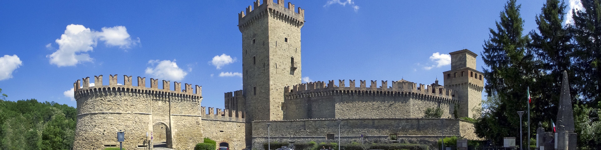Vigoleno, Borgo Medievale, Castello Vernasca, Emilia Romagna, italia, Italy
