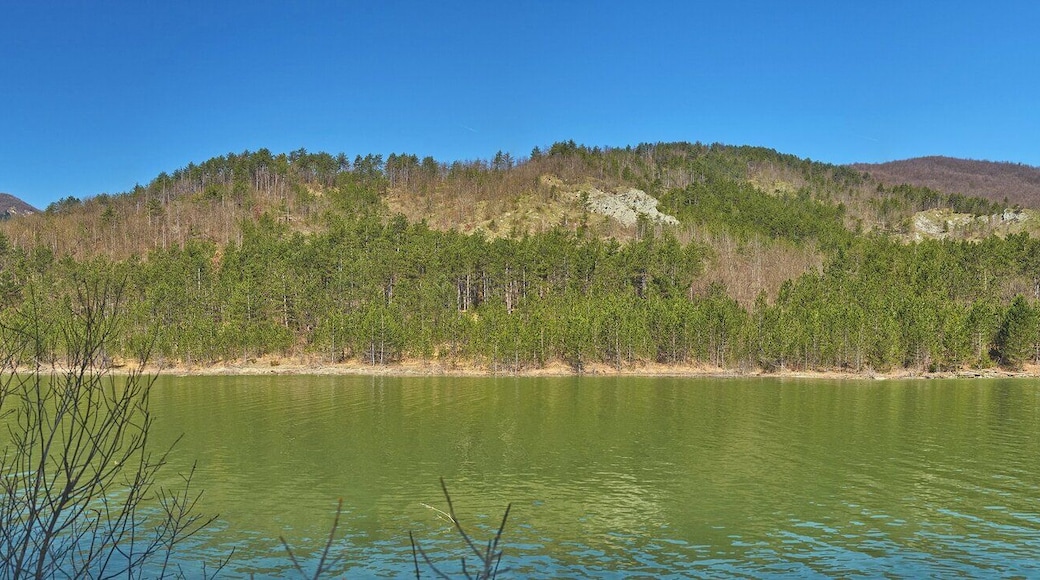 Panorama della sponda nord-ovest