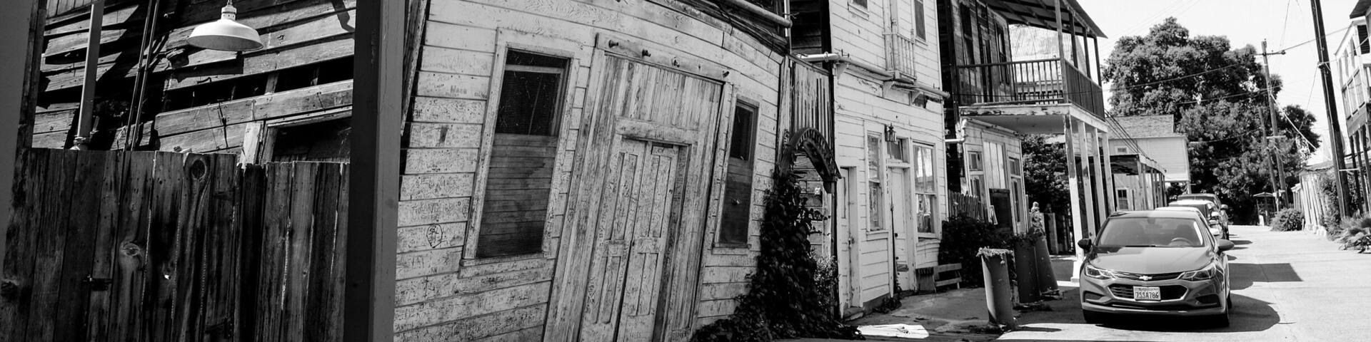 Main Street Locke. Early Chinese community on the Sacramento River.