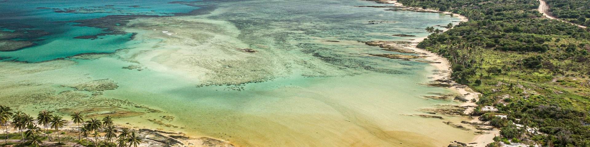Beautiful beach in nothern of Natuna Island, Indonesia
