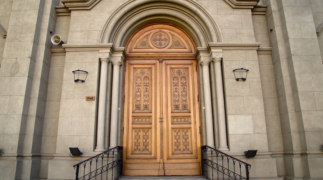 San Alfonso Church featuring religious elements, a church or cathedral and heritage architecture