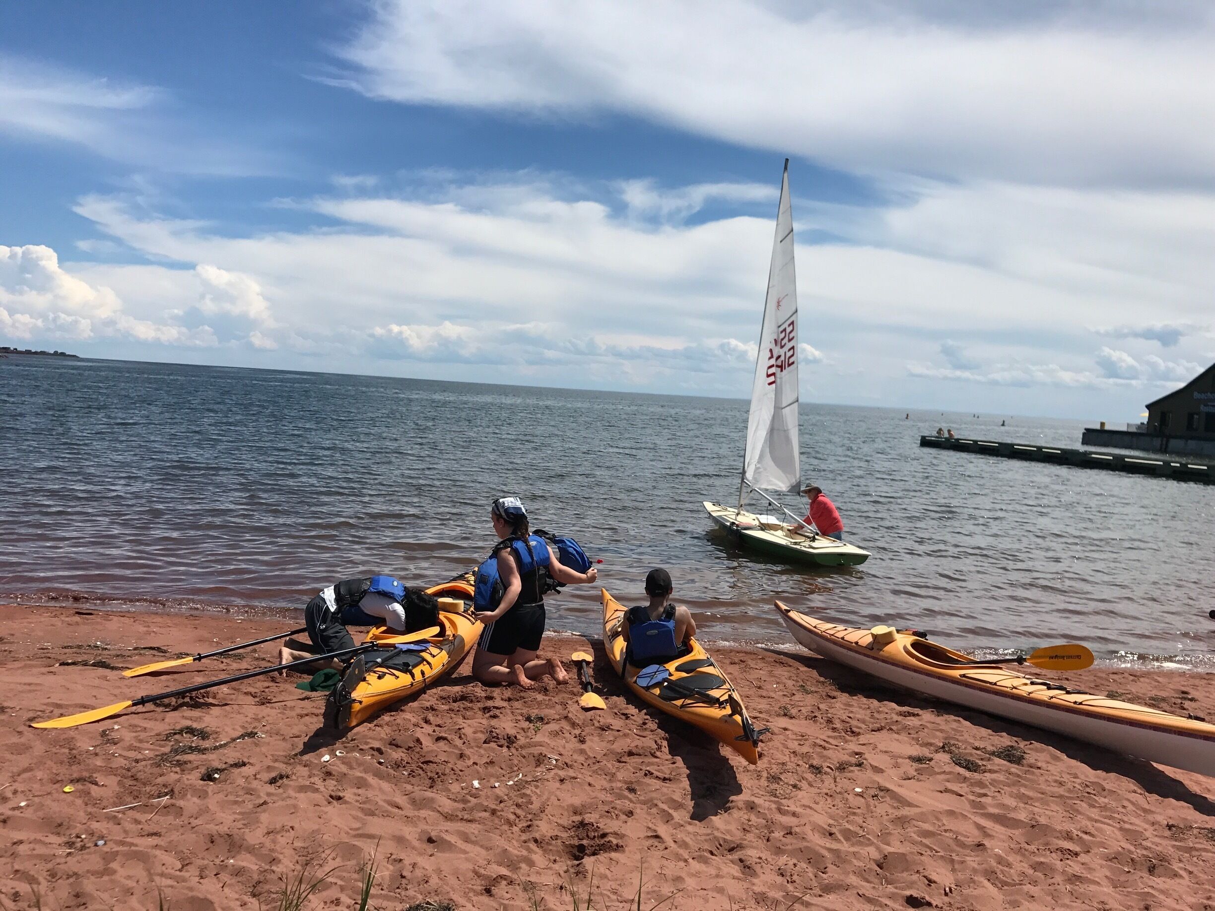 #AquaTrove sea kayaking in PEI
