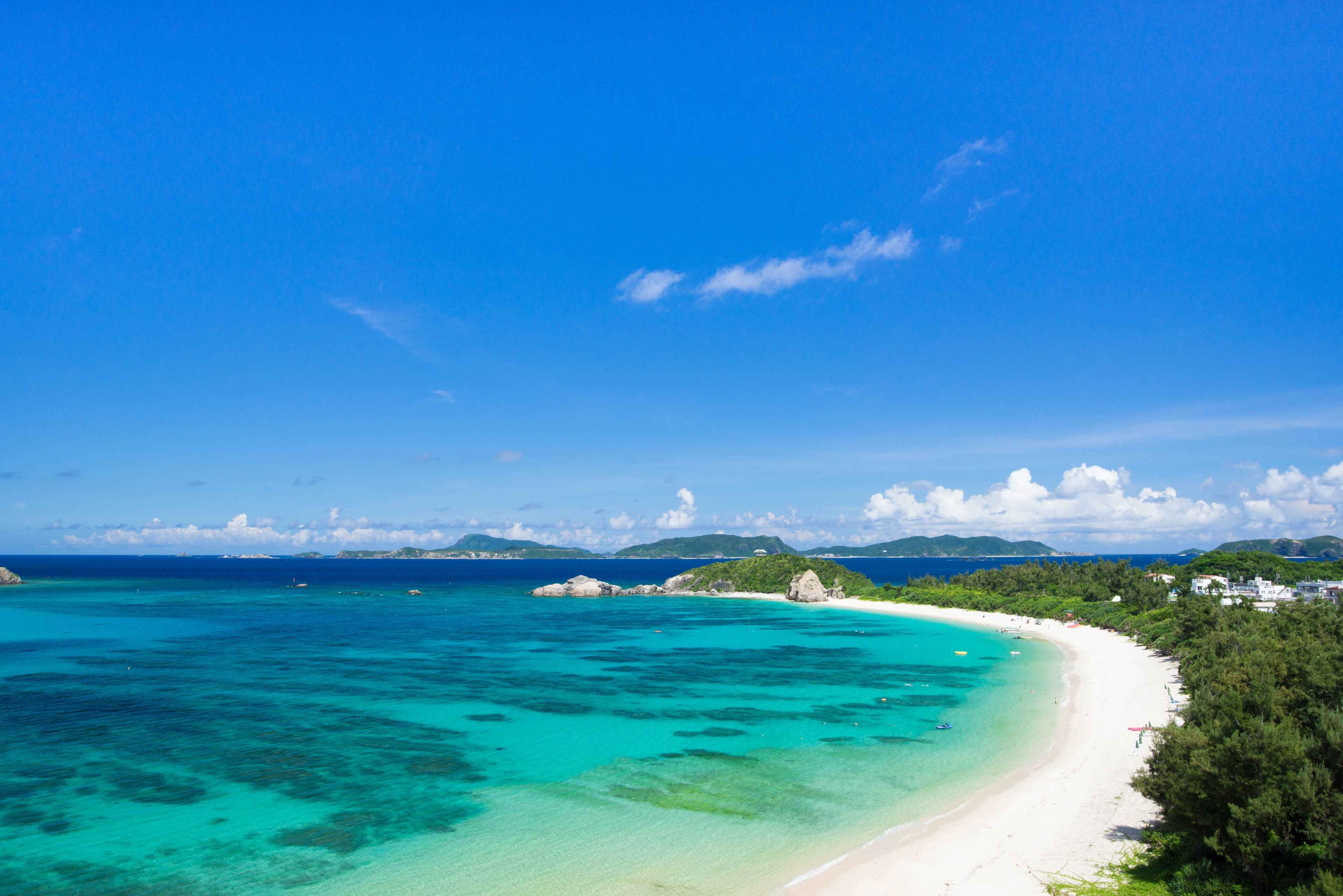 沖縄の海・阿波連ビーチ