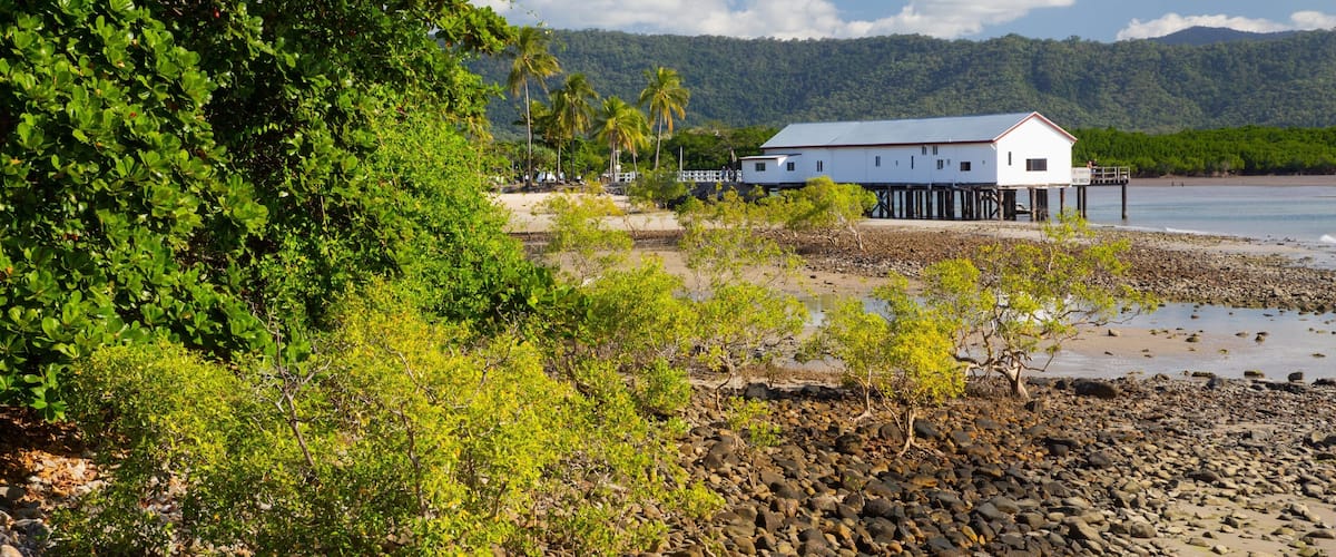 Sugar Wharf which includes general coastal views
