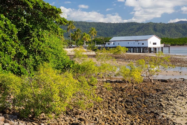Sugar Wharf which includes general coastal views
