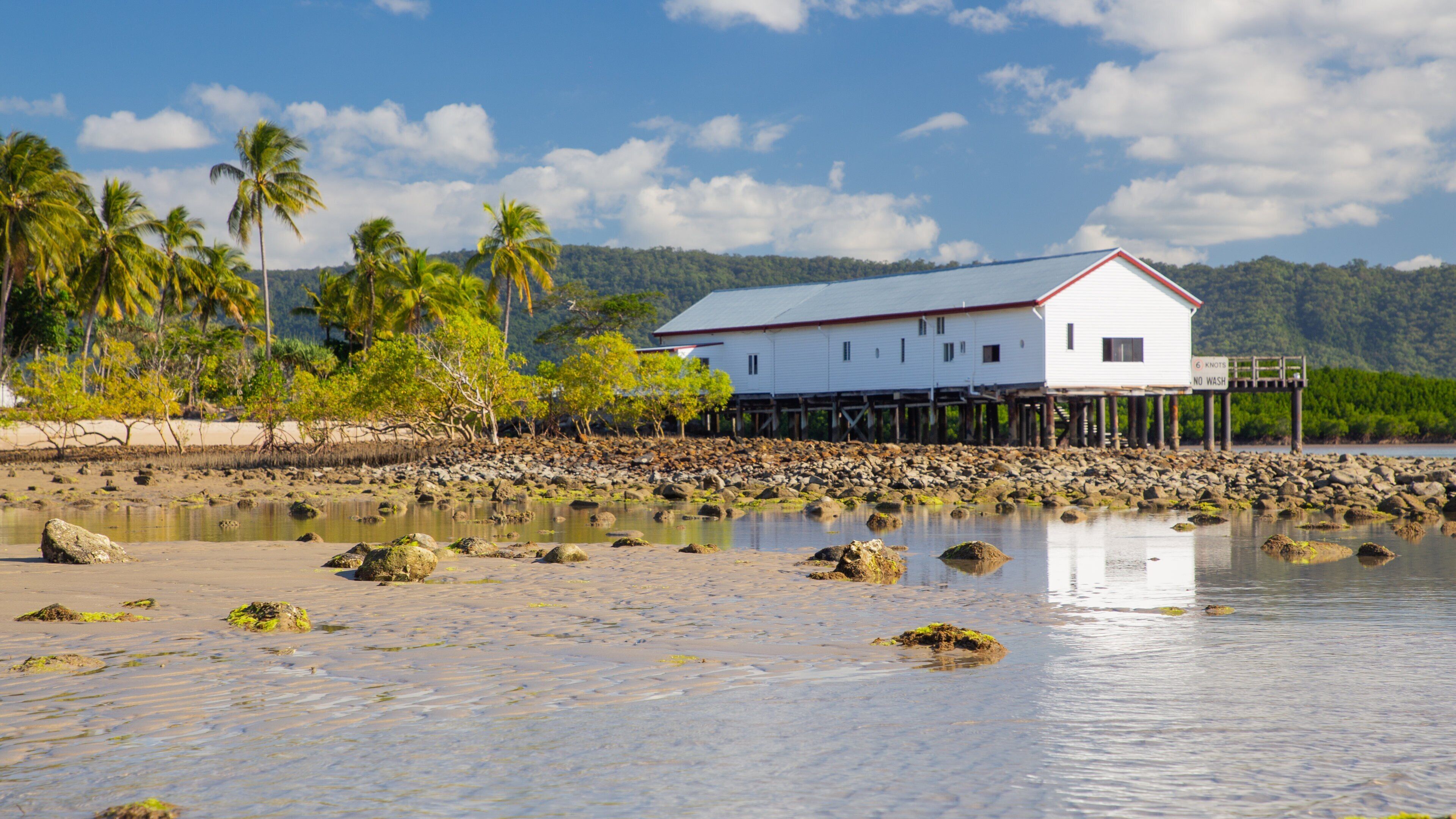 Sugar Wharf which includes general coastal views