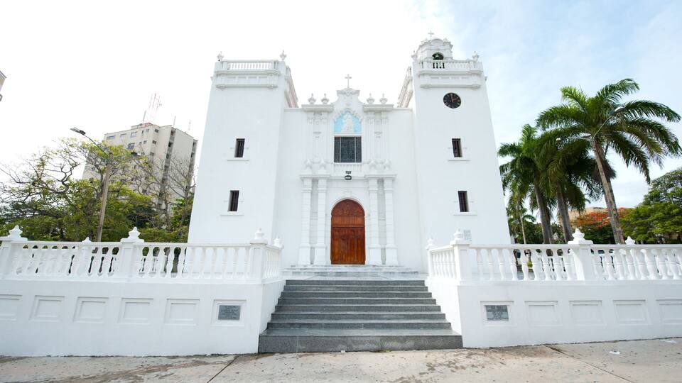 Barranquilla, Atlantico, Colombia. November 29, 2010: Immaculate Conception Church of Barranquilla, El Prado neighborhood