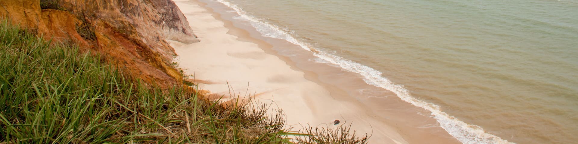 Stretch of Beach in the Northeast of Brazil Known as Paria do Carro Quebrado in the State of Alagoas