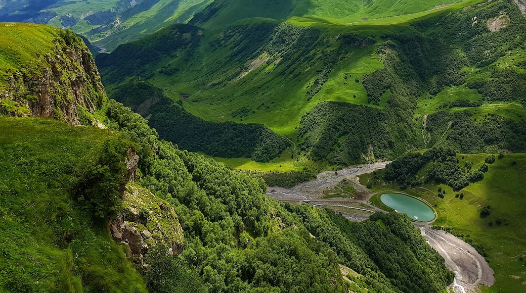 If you wanna see amazing scenery and go off the beaten path then I would recommend hiring a local georgian travel guide..we got ours over toursbylocals website.
If you wanna see more follow me on @gpserror