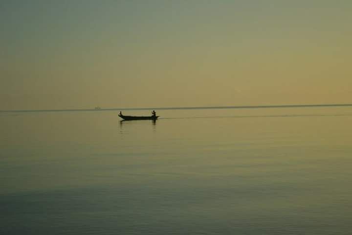Sunrise.  Taken from Gazelle Intl Hotel in Kokopo.  I wish life could be this simple and peaceful. 