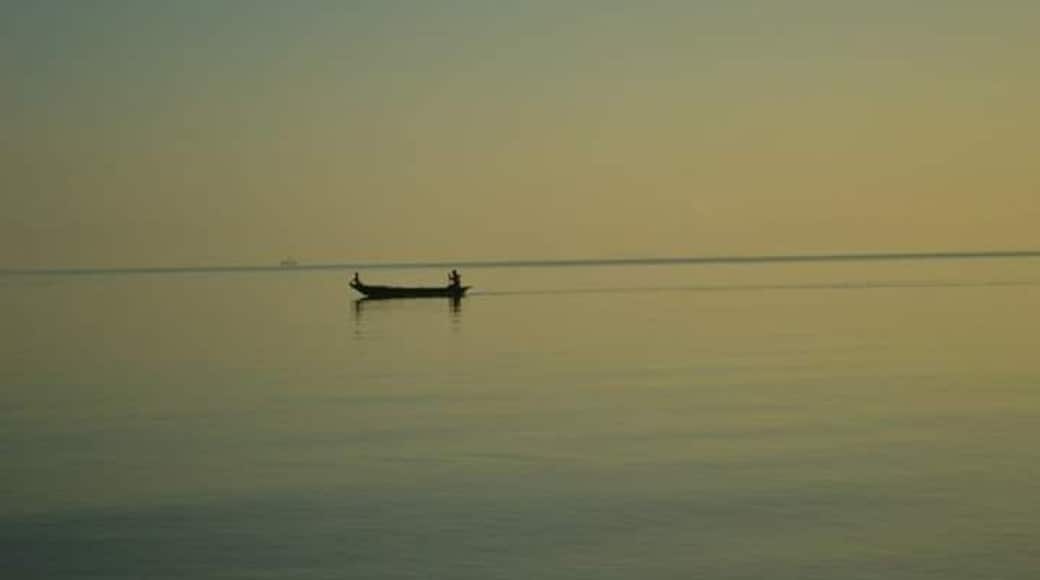 Sunrise. Taken from Gazelle Intl Hotel in Kokopo. I wish life could be this simple and peaceful.