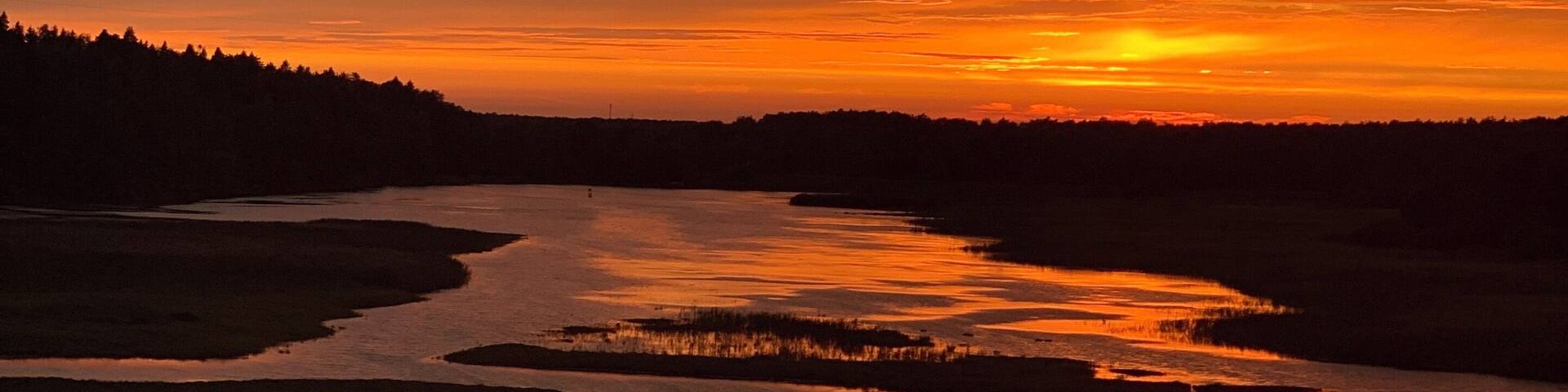 One of the best places to see the adorable sunset...the further from Moscow the better sunset!