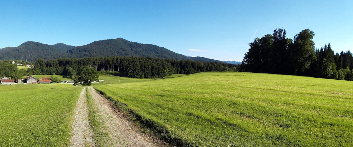 Schönau bei Bad Heilbrunn; Panorama