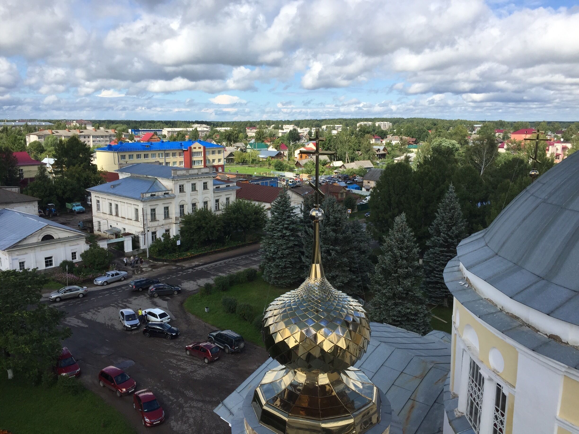 Вид с колокольни