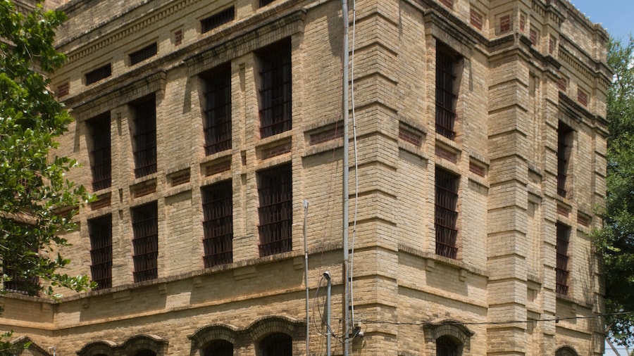 a vintage jail that is now a museum