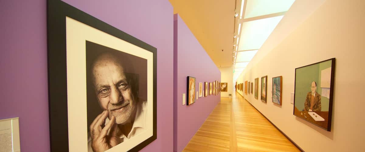 National Portrait Gallery featuring interior views and art