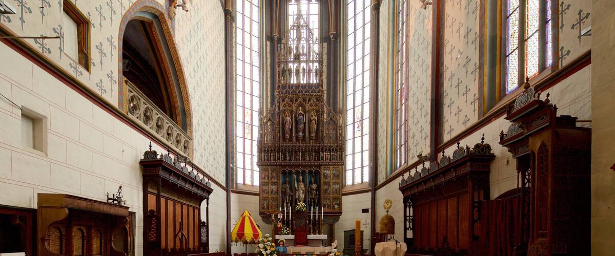 Ăglise Saint-Aegidius qui includes Ă©glise ou cathĂ©drale, vues intĂ©rieures et aspects religieux