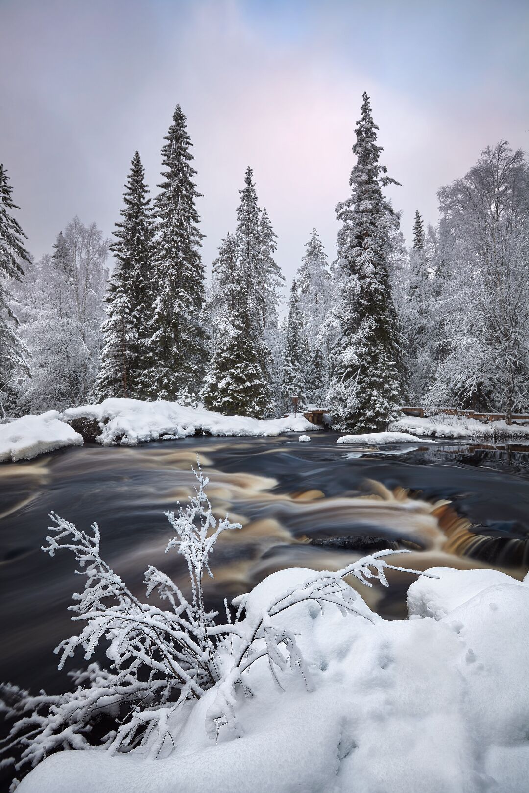 "Winter charm of Tohmajoki"