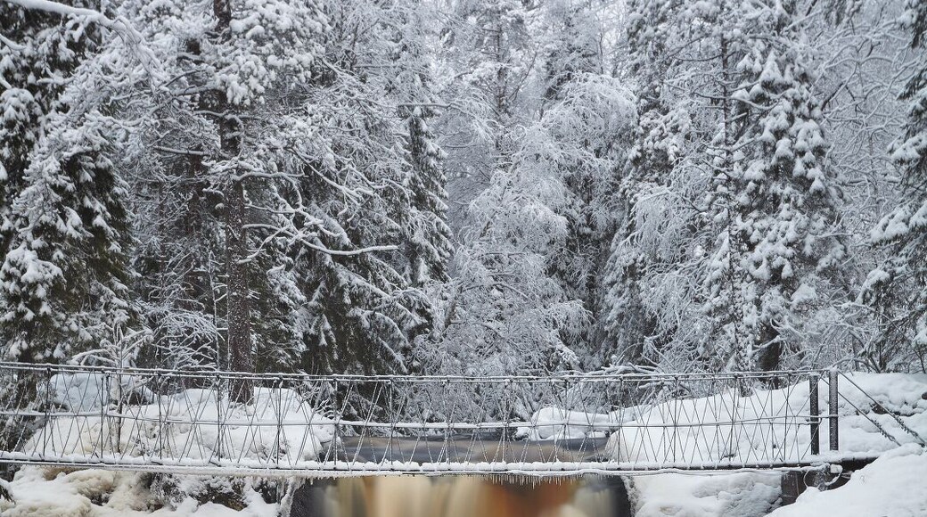 Snow stories of Tohmajoki
Tohmajoki is the beautiful river in Karelia. The most popular place there - Ruskeala's waterfalls, where you can enjoy the pure beauty of northern nature...