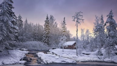 The Whisper of Tohmajoki
Magic light covers the Tohmajoki river near the waterfall early in the morning...
