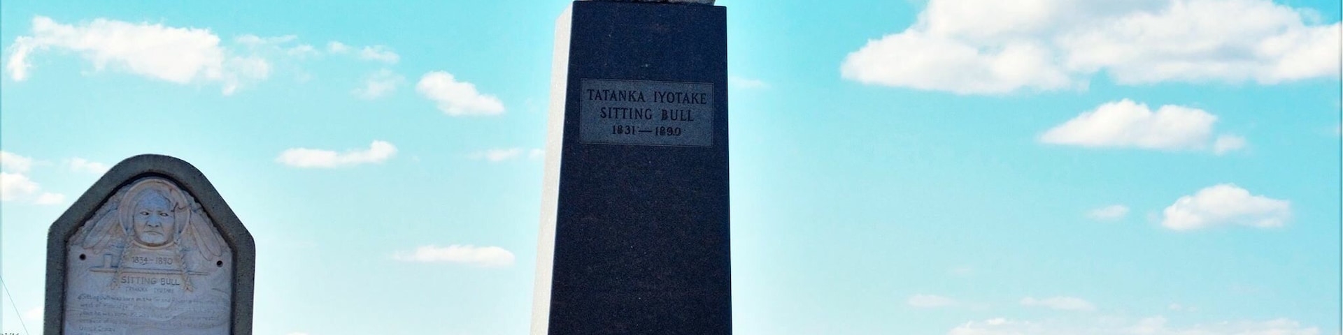 Sitting bull burial site I was honored to be able to stand before this proud man
