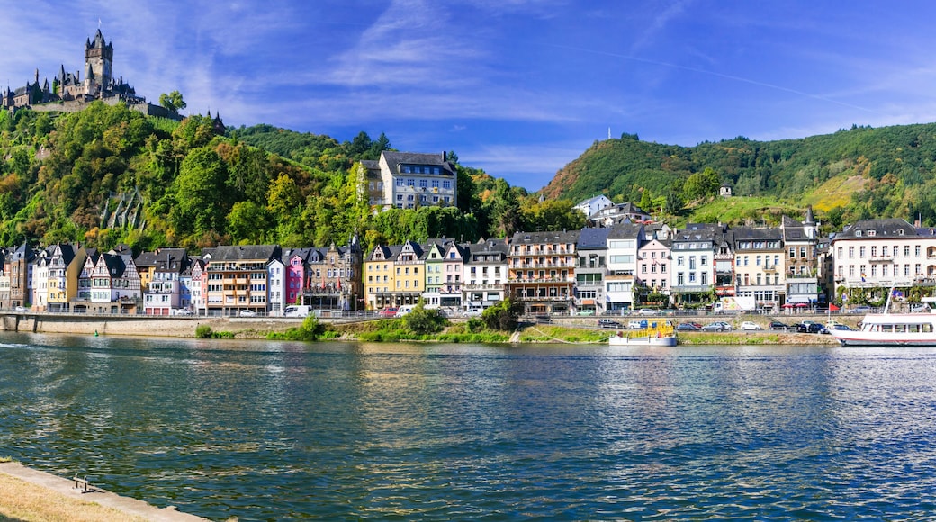 Travel in Germany - river cruises in Rhein river, medieval Cochem