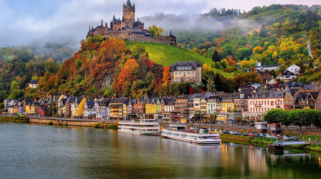 Cochem, a beautiful historical town on romantic Moselle river, Germany