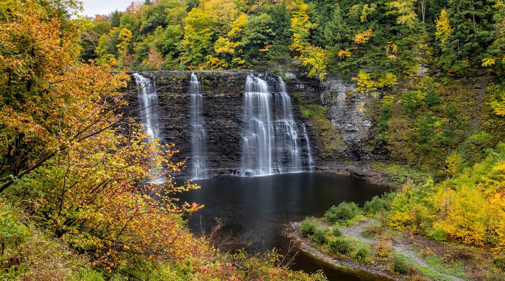 Scenic view of Salmon River Falls in New York, USA