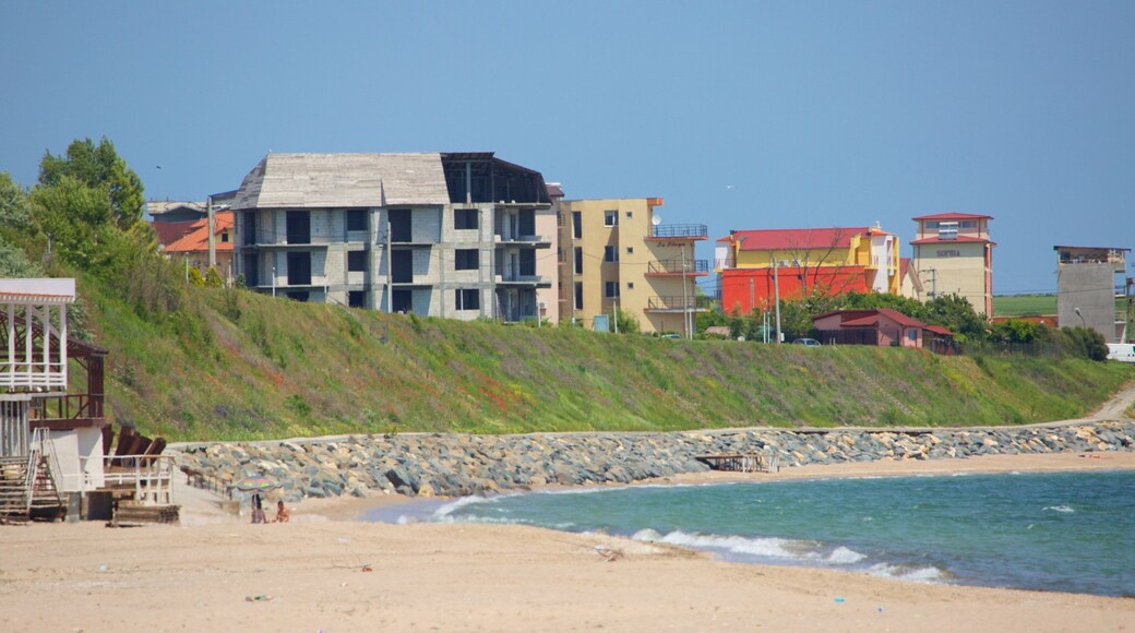 Costinesti-stranden som inkluderer strand og kyst
