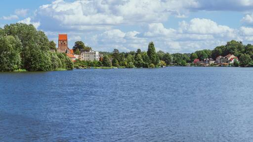 Stadtansicht - Seenplatte - Panorama, Banner, Bannergröße, Hintergrund