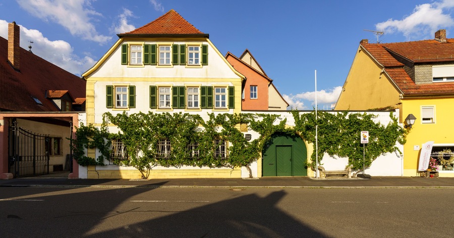 Historische Altstadt von Eibelstadt am Main, Landkreis Würzburg, Franken, Unterfranken, Bayern, Deutschland