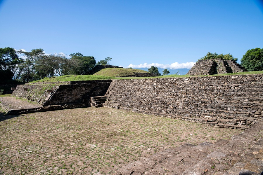 Tonala Pyramid Chiapas Mexico temple ruins travel tourism Mayan culture ; Shutterstock ID 1495101740; Purchase Order: -