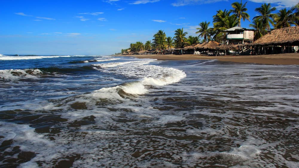 Magnificent view of the Pacific Coast. Puerto Arista. Mexico.; Shutterstock ID 1281230821; Purchase Order: -