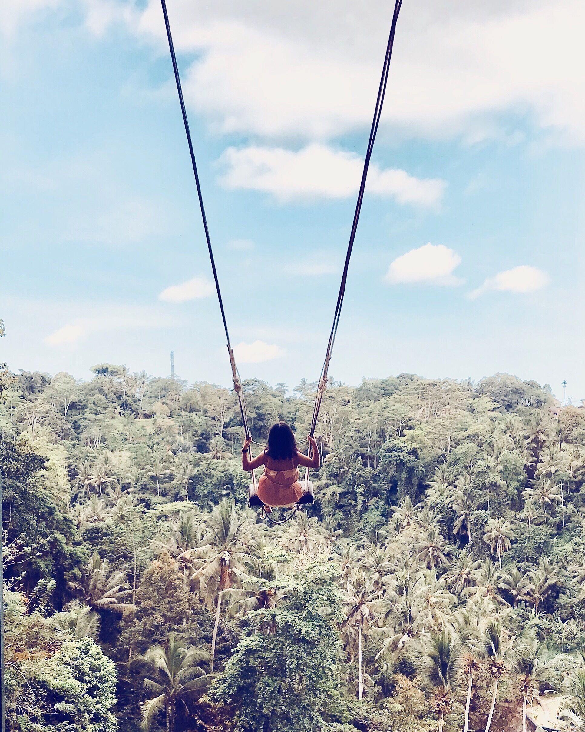 A swing that looks right out The Jungle Book. Now I just need to find my Tarzan. #bali