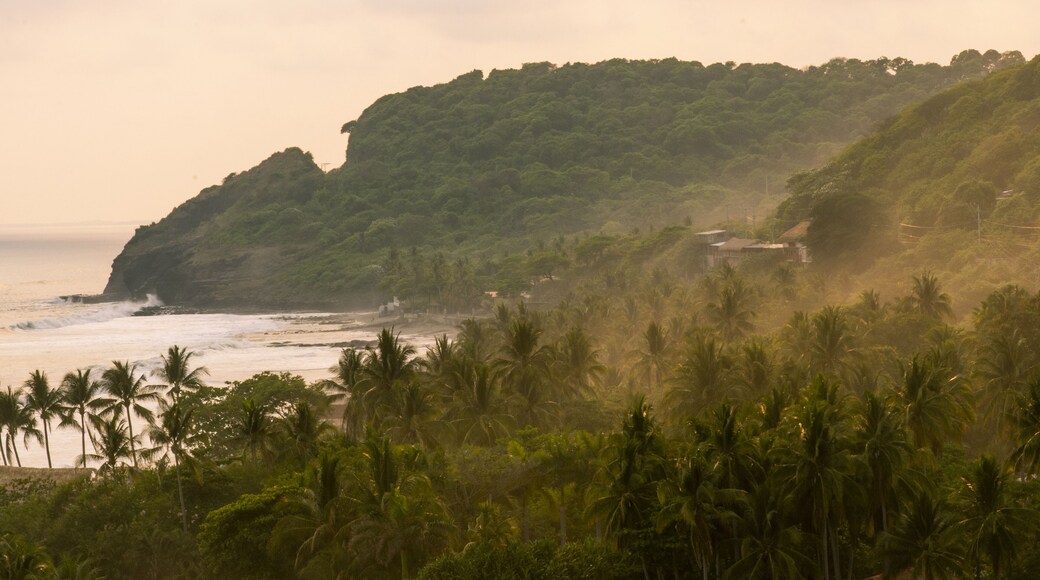 Tropical landscape of Mizata, El Salvador