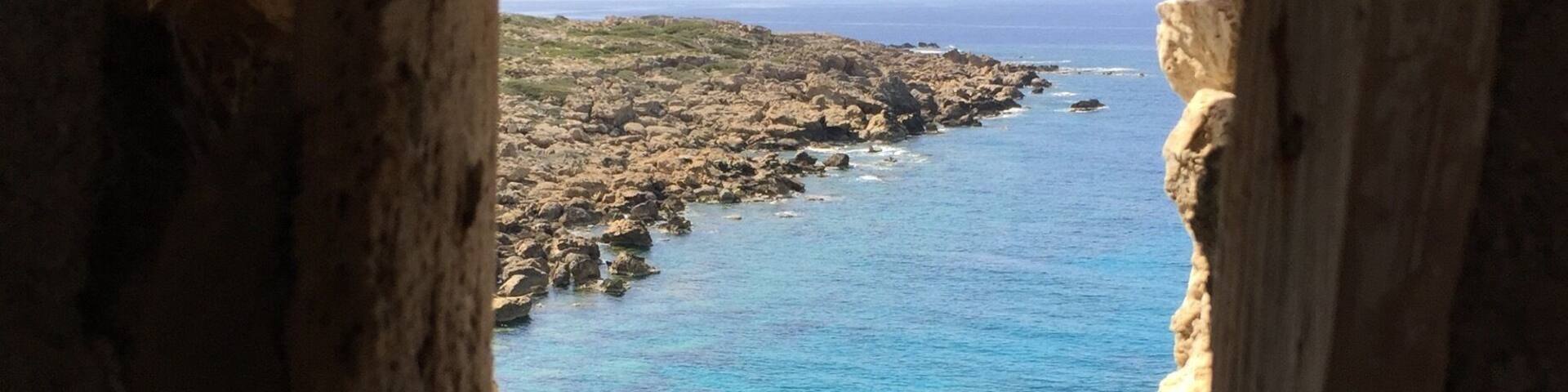 This beautiful monastery is often overlooked due to its close proximity to the very popular area of Elafonisi beach, Crete, Greece.