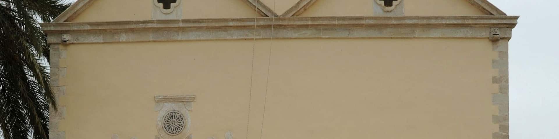 L'église de la Nativité de Marie à Gavalochori près de Vamos en Crète