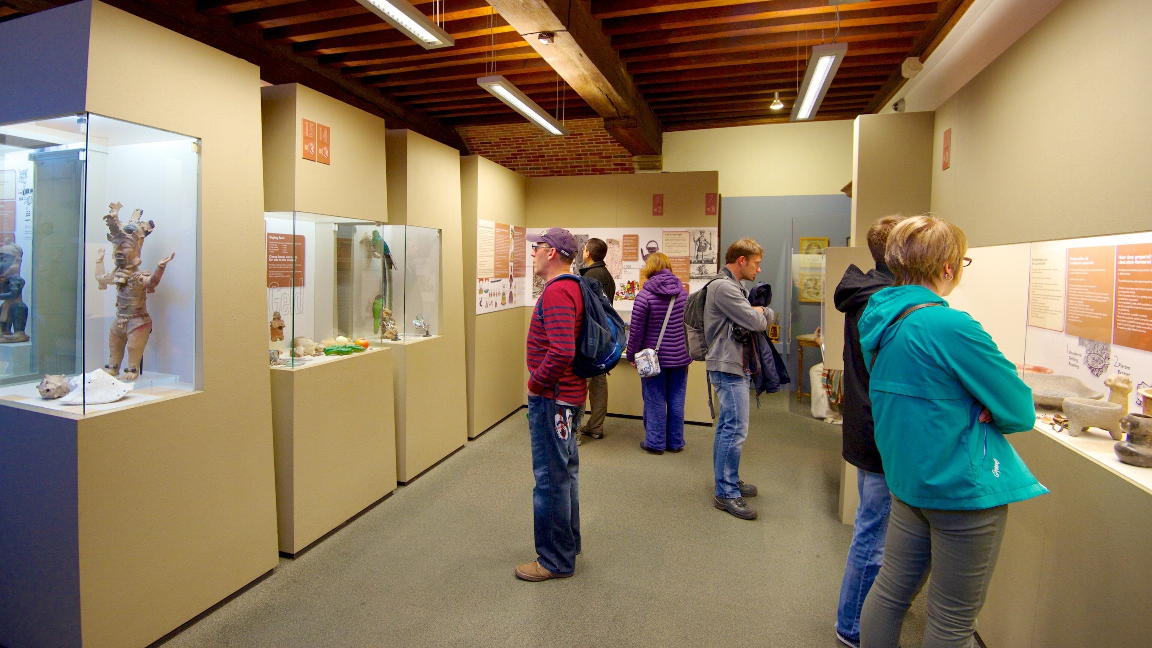 초코-스토리 박물관 을 특징 실내 전경 뿐만 아니라 소규모 사람들