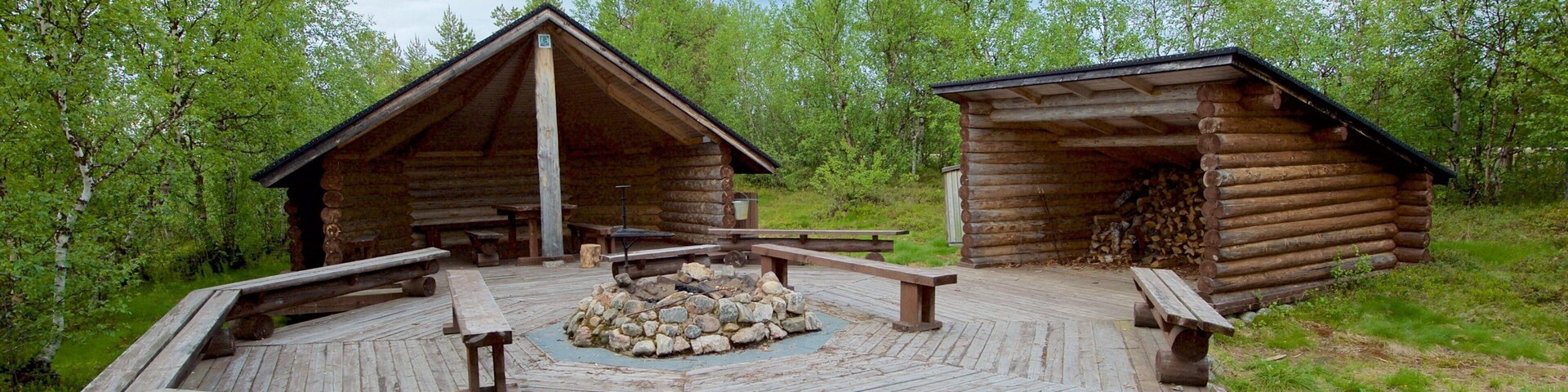 Torre de Observação de Pássaros de Sonkajärvi caracterizando cenas tranquilas