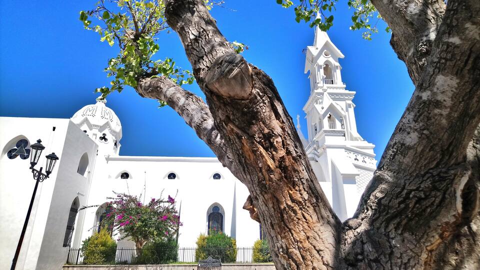Church in san Luis de la Paz, Guanajuato, Mexico
