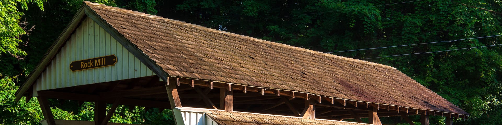 Rock Mill Covered Bridge in Fairfield County, Ohio - 4