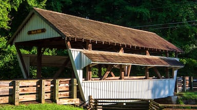 Rock Mill Covered Bridge in Fairfield County, Ohio - 4
