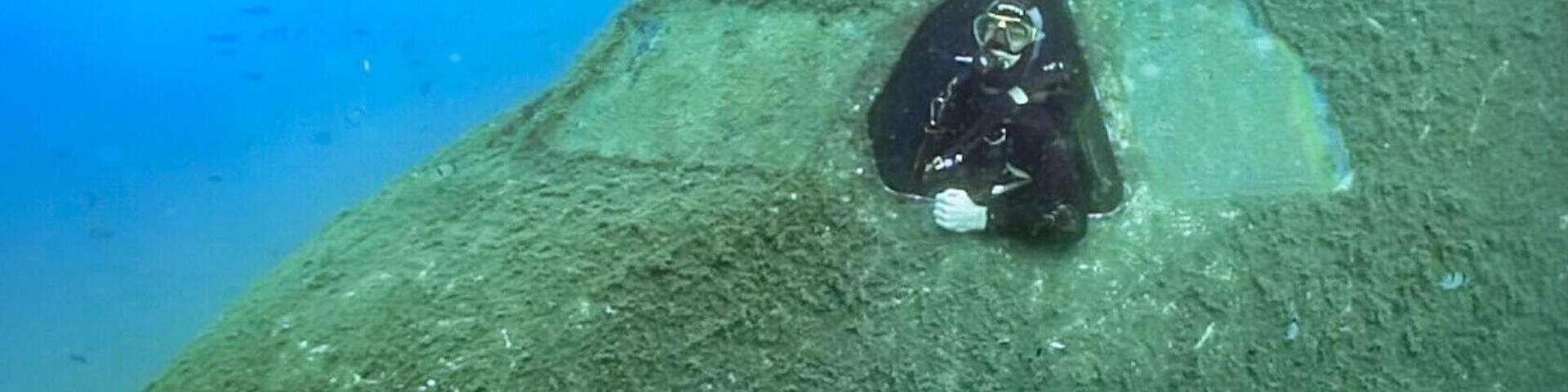 A sunken Airbus cargo plane lies 18 meters deep just off the coast of Kusadasi, Turkey. This incredible dive site acts as an artificial reef, and attracts wildlife back to the area.
#LocalSecrets #Turkey #SCUBA