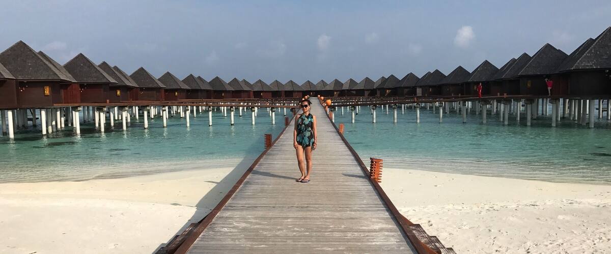 Olhuveli Beach Spa and Resort in Maldives is an absolute paradise. #serene