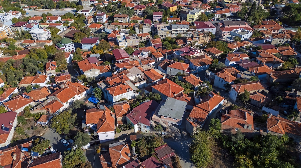 Mugla yatagan turgut village in Turkey