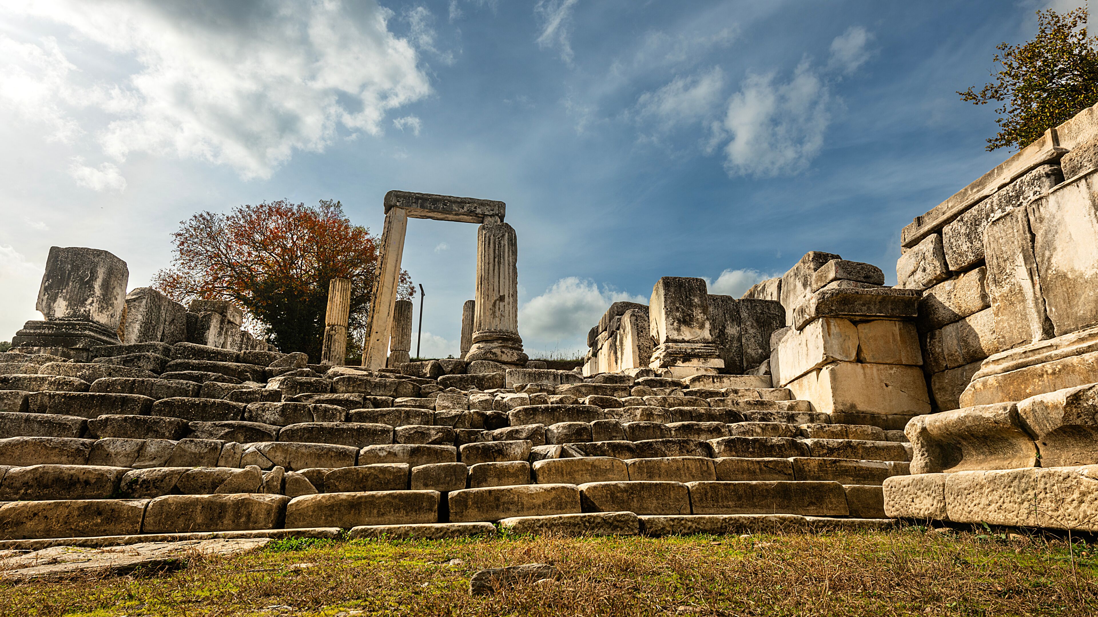 Altar located in the ancient sanctuary of lagina