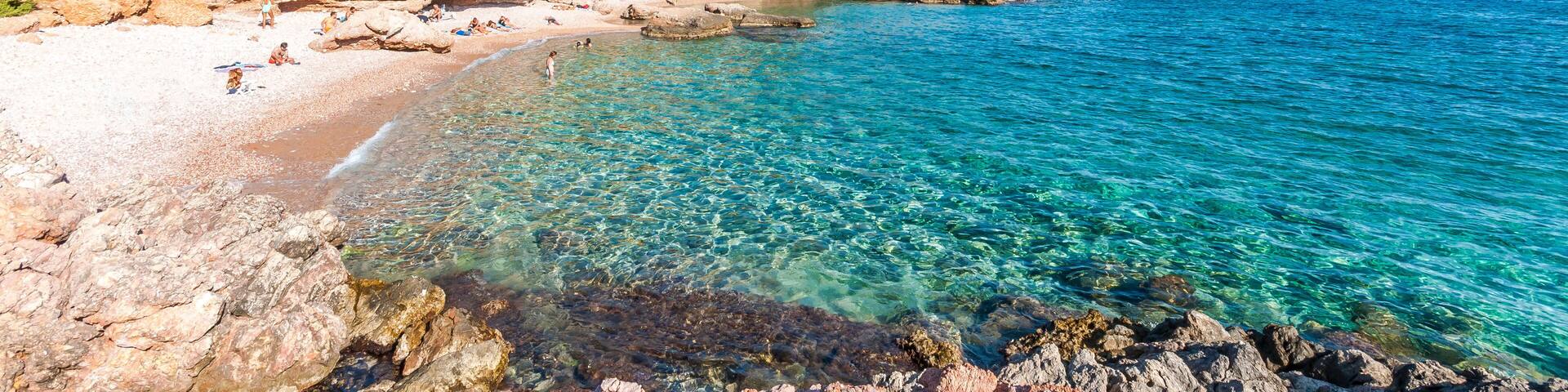 Palamutbuku beach near Mediterranean Sea