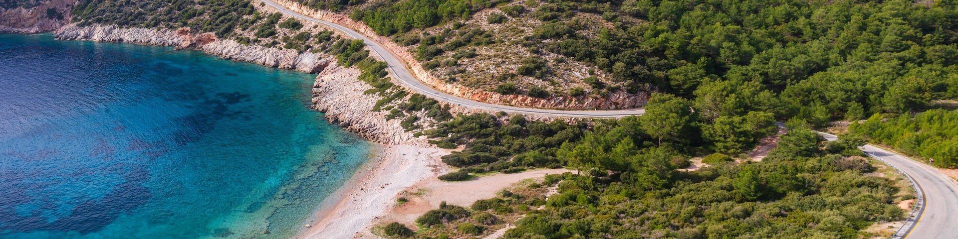 Beautiful bay between Palamutbuku and Mesudiye in Datca, Turkey